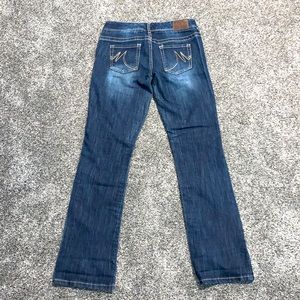 Maurices bootcut jeans- dark wash